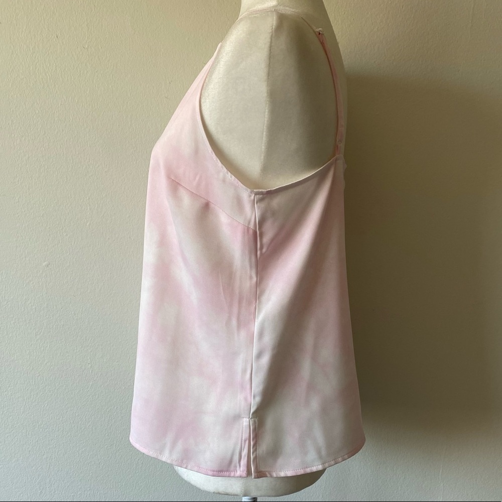 NWT Pink Tie Dye Spaghetti Strap Tank Top - Picture 4 of 10